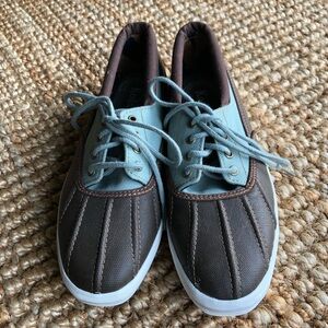 Keds Brown and Blue Loafers